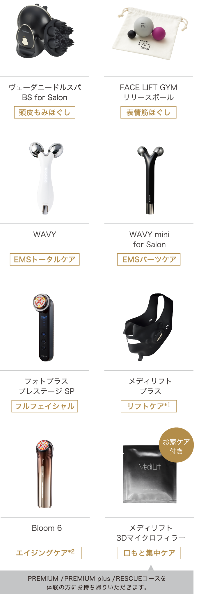 ヴェーダリフトBS for Salon 頭皮もみほぐし FACE LIFT GYMリリースボール 表情筋ほぐし WAVY EMSトータルケア WAVY minifor Salon EMSパーツケア フォトプラスプレステージ S フルフェイシャル メディリフトプラス リフトケア*1 Bloom WRSTAR エイジングケア*2 メディリフトスキンタイトニングマスク ハリ・弾力・保湿